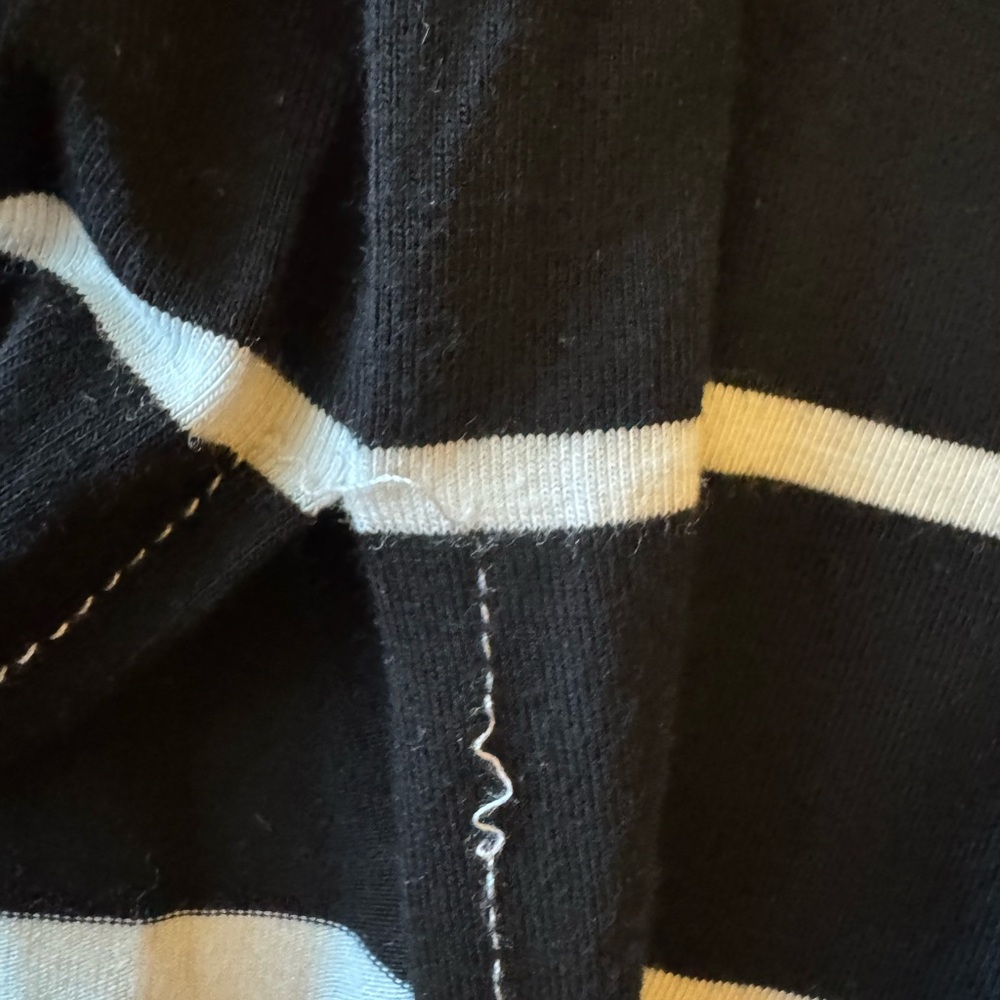 Athleta Black and White Striped Maxi Skirt - Picture 7 of 7